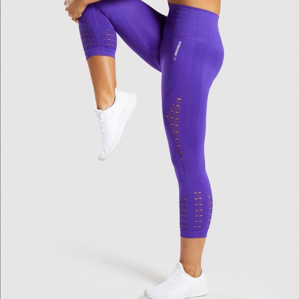 Gymshark energy seamless cropped leggings